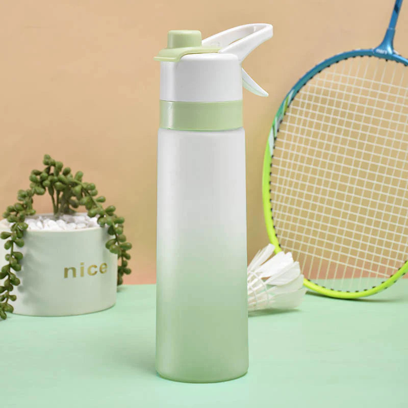 Large Capacity Spray Water Bottle for Girls - Ideal for Outdoor Sports, Fitness, Travel, and Kitchen Use