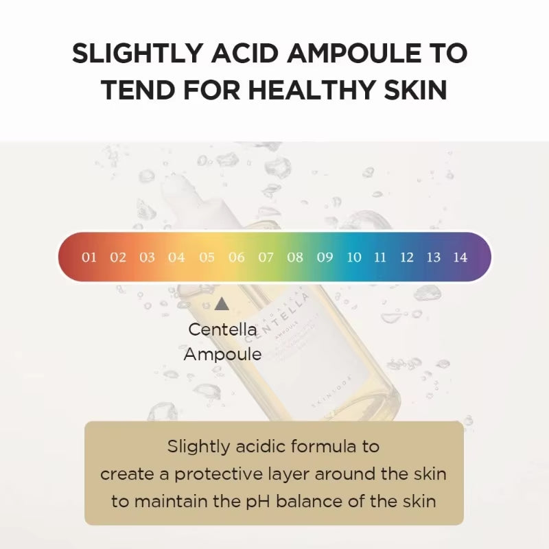 100ML Original  Magasca Centella Ampere Facial Essence Moisturizes Moisturizes Sooths Calms Sensitive Skin