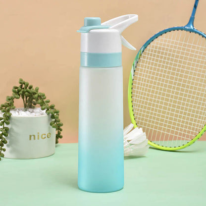 Large Capacity Spray Water Bottle for Girls - Ideal for Outdoor Sports, Fitness, Travel, and Kitchen Use